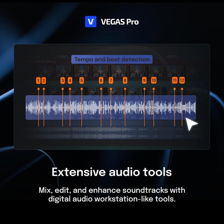 VEGAS Pro 22 - All-in-one software for video, audio and post-production | video editing software | video cutting software | video editor | Windows 10/11 PC | 1 license - Image 3