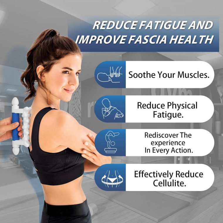 Fascia Massage Tool Blaster for Cellulite - Trigger Points - Muscle Relaxation,Handheld Myofascial Release Tool for Every Part of The Body - Image 4