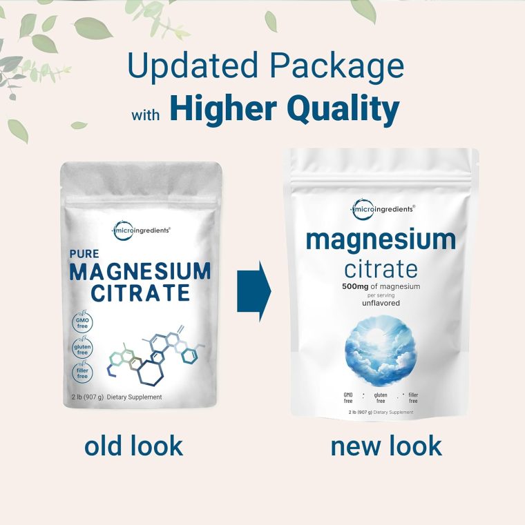 Pure Magnesium Citrate Powder (Citrato de Magnesio en polvo), 2 Pounds (32 Ounce), Pure and Filler Free, Relaxation and Nutrient Utilization, Vegan - Image 3