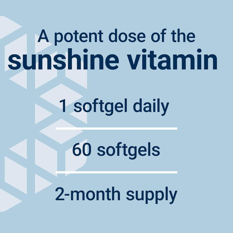 Life Extension Vitamin D3 175 mcg (7000 IU), Immune System Support, Bone Health, Brain Performance, Gluten-Free, Non-GMO, Once Daily, Two-Month Supply, 60 softgels - Image 5