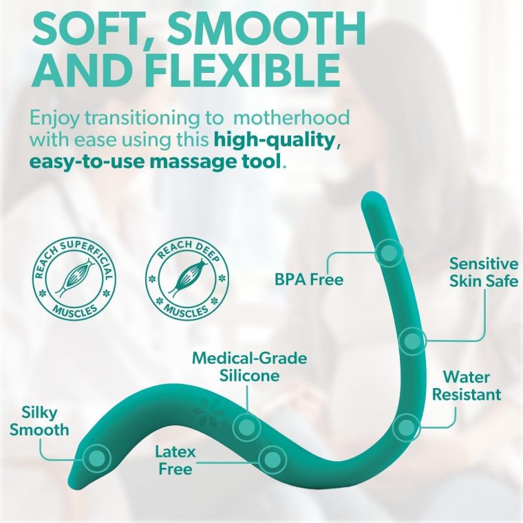 Perineal Massage Tool with 10 Vibration Modes: Designed for Labor and Delivery Essentials - Used During Pregnancy, Labor Prep, Third Trimester, and Postpartum - A Maternity Must Have by Intimate Rose - Image 5