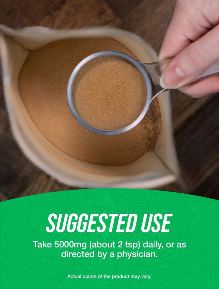 BulkSupplements.com Organic Maca Powder - Maca Supplement, Maca Root Powder - Superfood, Maca Powder Organic - Gluten Free, 5000mg per Serving, 500g (1.1 lbs) (Pack of 1) - Image 4