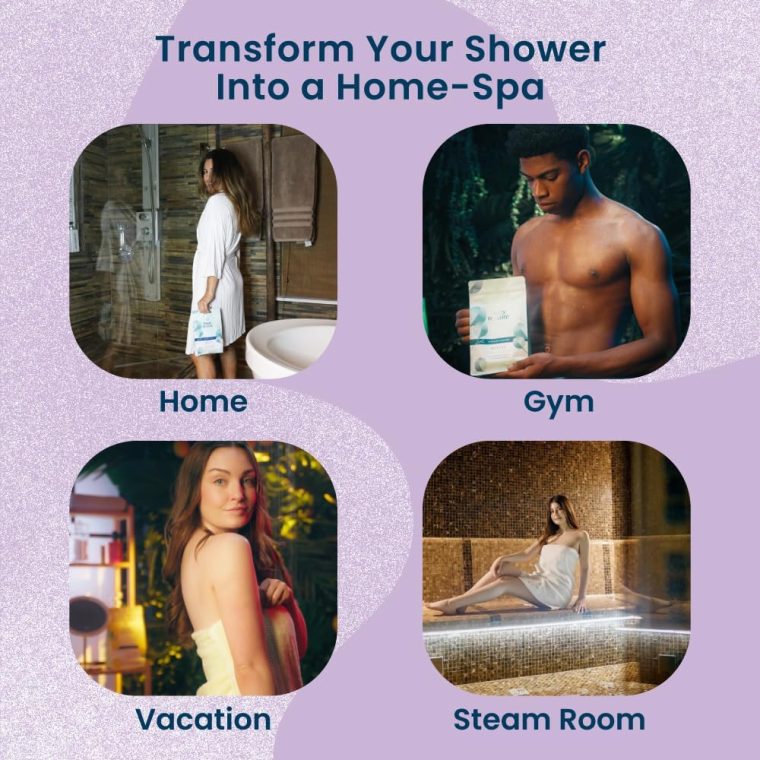 Body Restore Shower Steamers Aromatherapy 15 Pack - Birthday Gifts for Women, Men, Travel Essentials, Stress Relief, Relaxation, Self Care, Bath Bombs - Lavender - Image 7