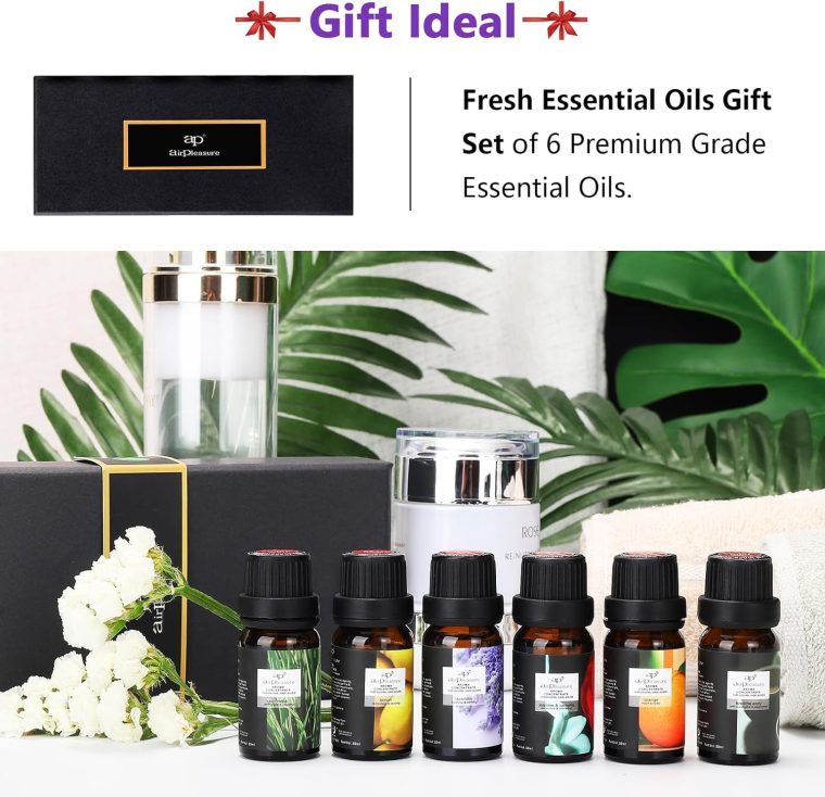 Refresh Essential Oils Set, 6x10ml Fragrance Oils Kit for Diffuser, Humidifier, Aromatherapy, Air Purifier - Orange, Breathe Easy, Citronella, Jasmine & Camellia, Lemon, Lavender - Image 9