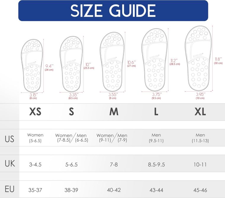 BYRIVER Reflexology Foot Massager Tools, Acupuncture Massage Slippers Shoes Sandals Mat, Stress Plantar Fasciitis Relief Gifts for Men Women, Relieve Heel Arch Arthritis Neuropathy Pain (05M) - Image 6