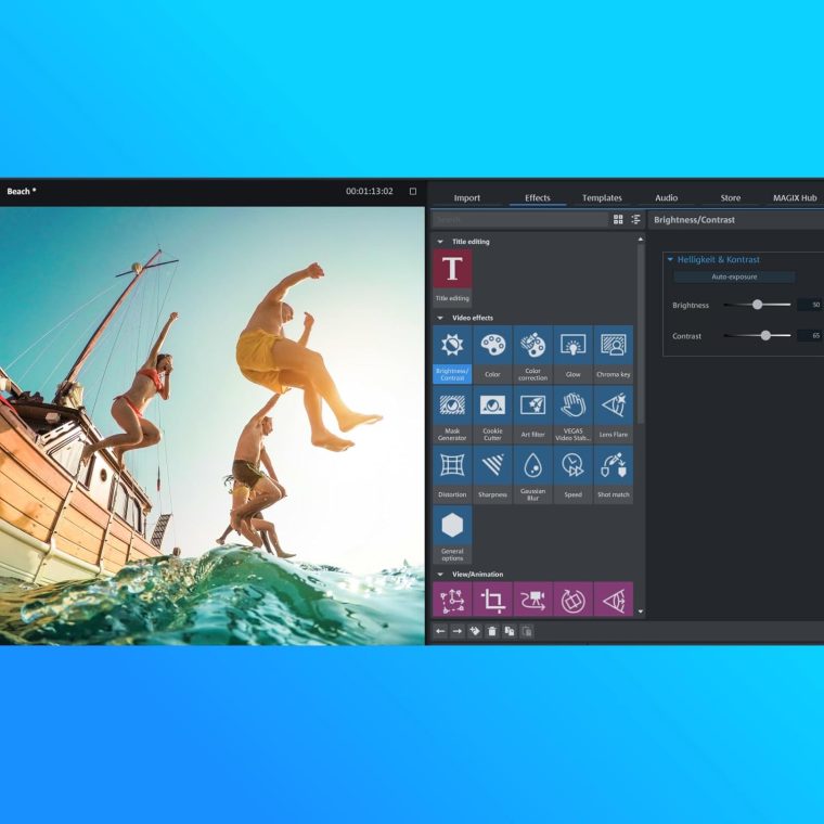 MAGIX Movie Studio 2024 Platinum: Creative video editing for everyone | Video editing program | Video editor | for Windows 10/11 PCs | 1 PC download license - Image 7