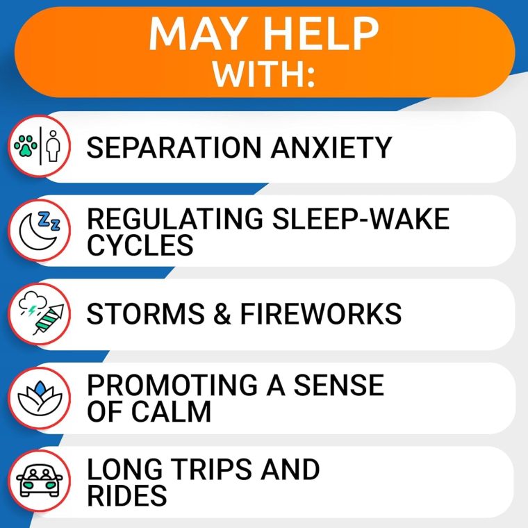 BARK&SPARK Advanced Calming Chews for Dogs - Hemp Chew + Melatonin - Anxiety Relief - Sleep Aid - Relaxing Treats - Stress Relief During Fireworks, Storms, Thunder, Barking - Made in USA - 60Ct - Image 6