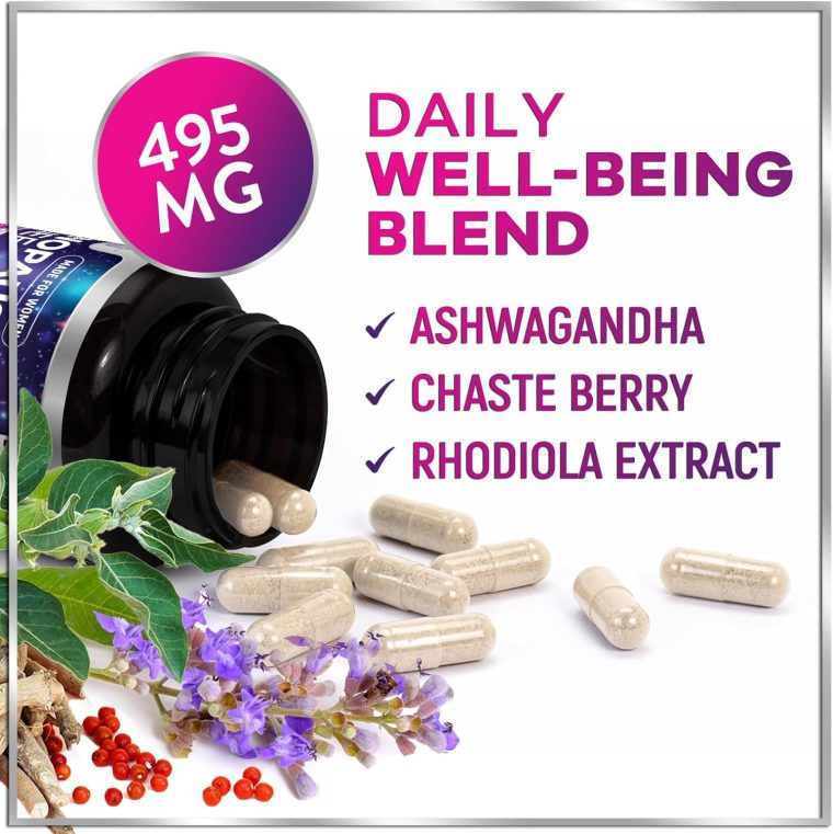 Menopause Supplements for Women - 8 Billion CFU Probiotics, Hot Flash, Night Sweats & Menopause Relief Probiotic for Vaginal, Digestive Health & Immune Support with Black Cohosh - 120 Capsules - Image 6