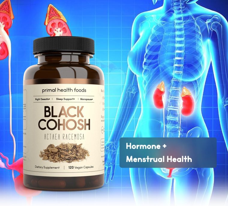 Organic Black Cohosh 1000 mg 60 Servings | Menopause, Night Sweats and Sleep Support | Vegetarian, Organic, Non-GMO & Gluten Free - Image 4