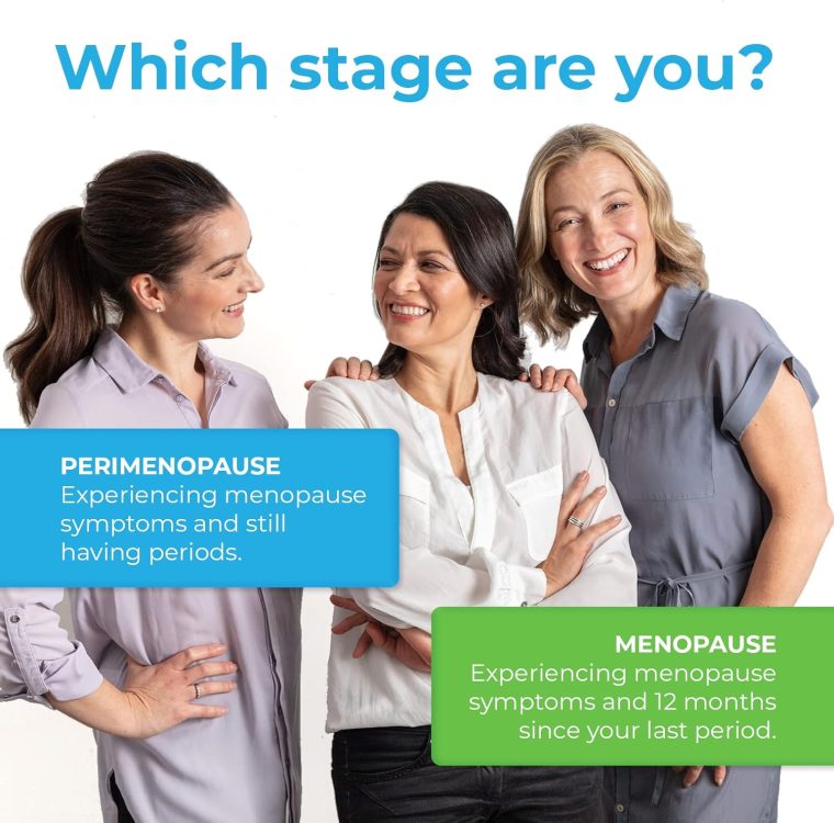 Health & Her Perimenopause Supplement for Women – The UK’s No.1 Perimenopause Supplement - Multi-Nutrient Wellbeing Support for Early Stage of Menopause, Vegan, Gluten-Free, Non GMO (60 ct - 1 Month) - Image 3