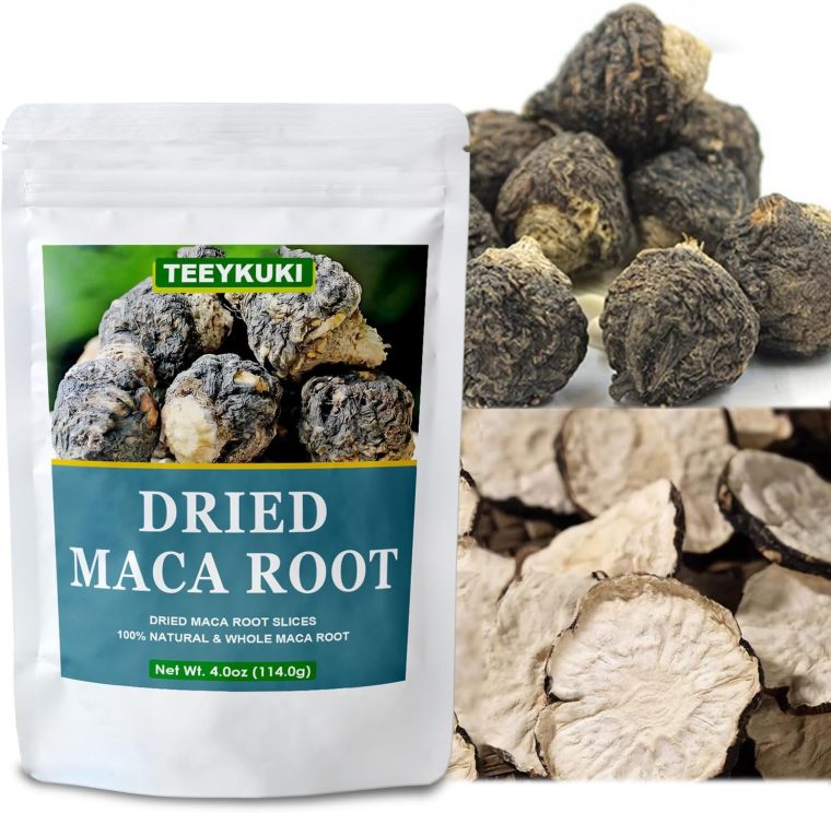 Natural Premium Black Maca Root Slices, Cut & Sifted, 4.0oz(114.0g), Premium Grade Dried Maca Root Slices, Non-GMO - Image 4