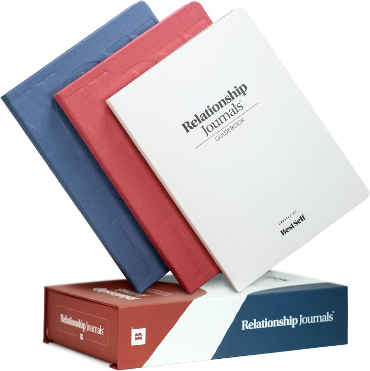 BestSelf Couples Journal for Him and Her 13 Week Marriage workbooks for couples to Grow Love Together - relationship journal for couples, Ideal Couples Gifts
