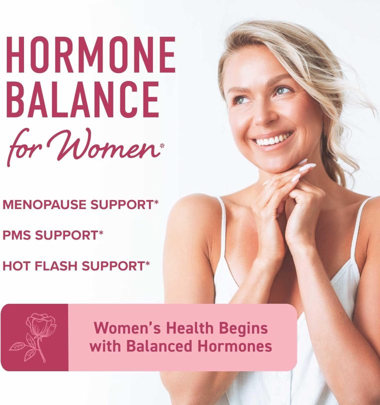 Hormone Balance Liquid Drops | with Black Cohosh, Stinging Nettle, Red Raspberry Leaf, Chasteberry & More | Menopause, Hot Flash, & PMS Relief Menstrual Herbal Support Tincture | Vegan Formula | 2oz - Image 2