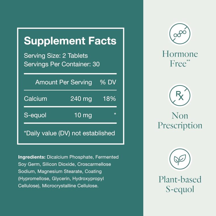 EQUELLE Menopause Multi-Symptom Relief - Women's Health Support for Hot Flashes, Sleep*, Muscle Aches & More - Hormone-Free - Image 2