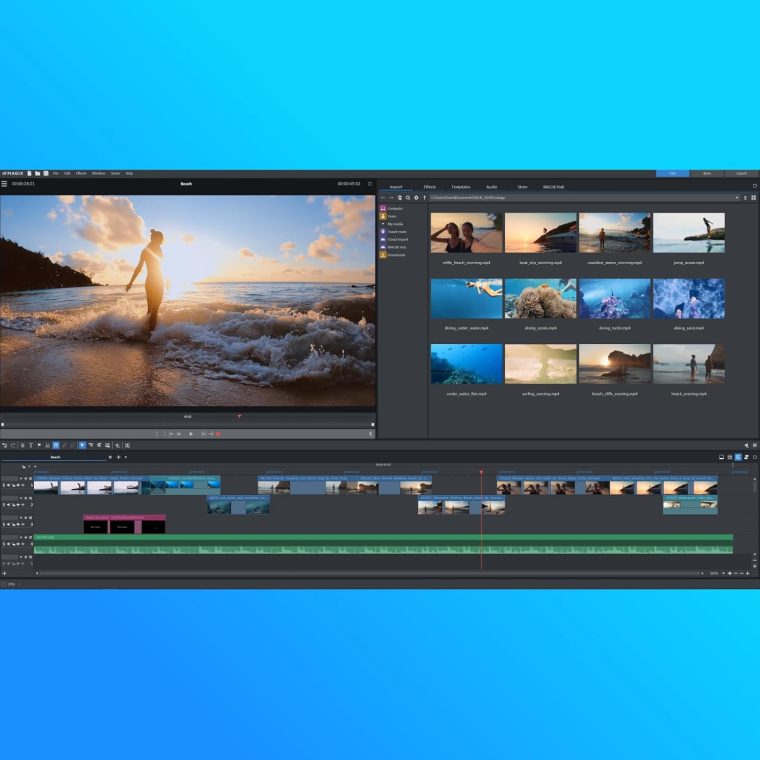 MAGIX Movie Studio 2024 Platinum: Creative video editing for everyone | Video editing program | Video editor | for Windows 10/11 PCs | 1 PC download license - Image 6