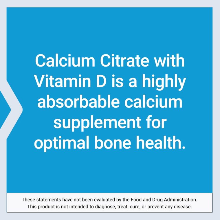 Life Extension Calcium Citrate with Vitamin D, Super-absorbable Calcium to Support Optimal Bone Health, Gluten-Free, Non-GMO, 200 Capsules - Image 6