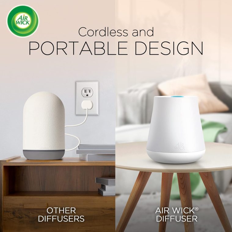 Air Wick Essential Mist Starter Kit (Diffuser + Refill), Joy, Essential Oils Diffuser, Air Freshener - Image 2