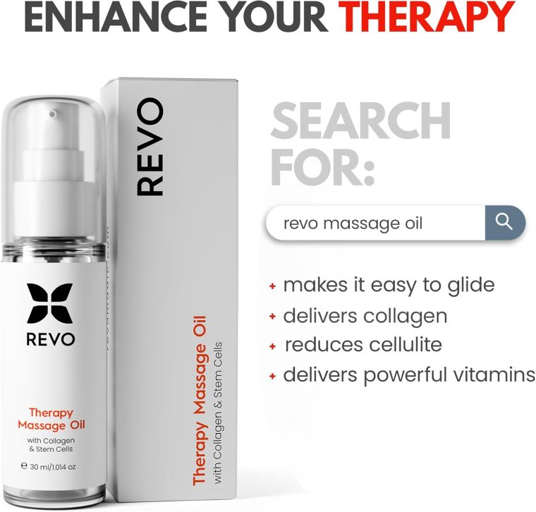 REVO The Original 4-in-1 Smart Cupping Therapy Massager, Red Light Therapy for Targeted Pain Relief, Knots, Aches, Muscle Soreness, Circulation & Tighter Skin, Portable Cupping Kit - Image 7