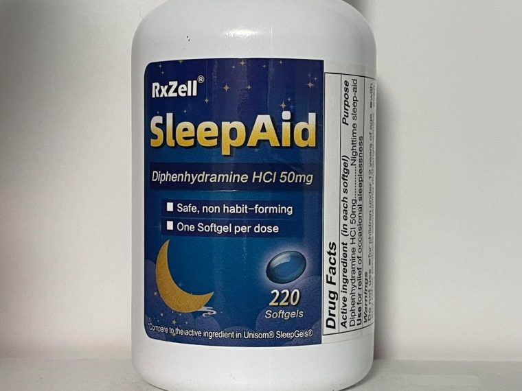 Sleep Aid, Diphenhydramine 50mg, Easy-to-Swallow Softgels, Supports Deeper Restful Sleeping, Non Habit-Forming (220 Counts) - Image 6
