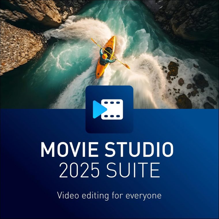 MAGIX Movie Studio 2025 Suite: video editing for everyone | Video editing program | Video editor | for Windows 10/11 PCs | 1 PC license for 2 devices in shipping pack