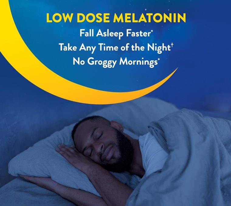 MidNite Back to Sleep Low Dose, 1.5 mg Melatonin Sleep Aid, Non-Habit Forming, Herbal Dietary Supplement for Adults, Drug-Free, Gluten-Free, Lactose-Free, Vegetarian, Vegan, 30 Quick Melt Tablets - Image 3