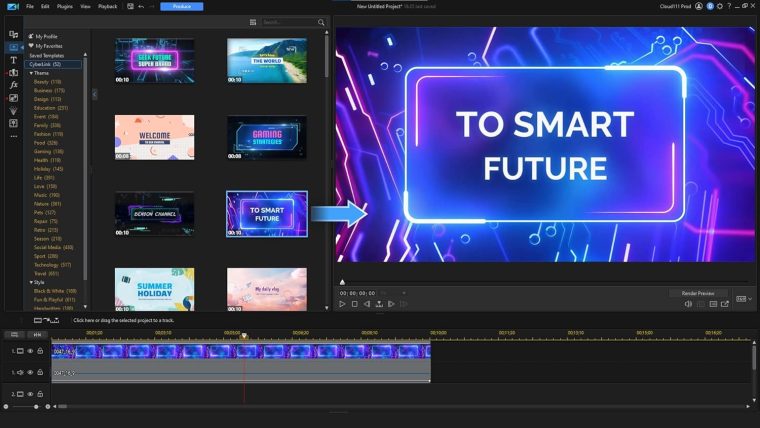 CyberLink PowerDirector 21 Ultimate | Pro-Level and Easy-to-Use Video Editing Software with Thousands of Visual Effects | Slideshow Maker | Screen Recorder | Green Screen Editor | Windows 10/11 [Box] - Image 8