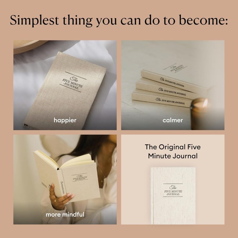 Intelligent Change The Five Minute Journal - Original Daily Gratitude Journal 2025 for Happiness, Mindfulness & Reflection - Daily Affirmations - Undated Planner Gifts for Women & Men - Image 6
