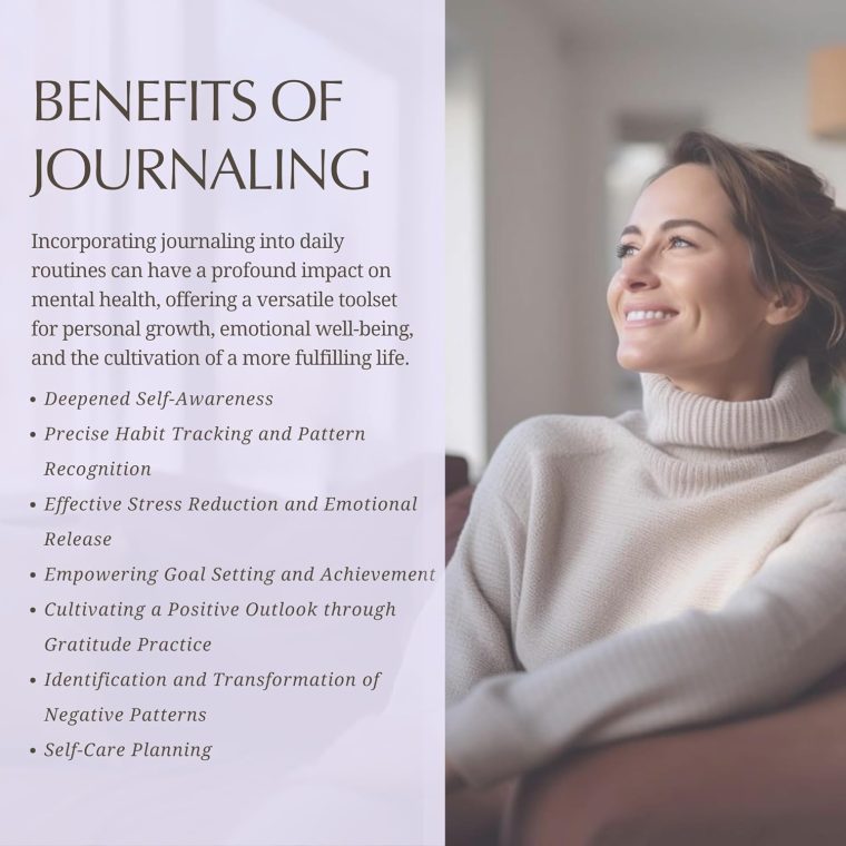 FINDING BALANCE A 100-DAY Mental Health Journal – Daily Journal with Prompts for Mindfulness, Self-Care & Healing – Anxiety & Depression Relief - Image 8