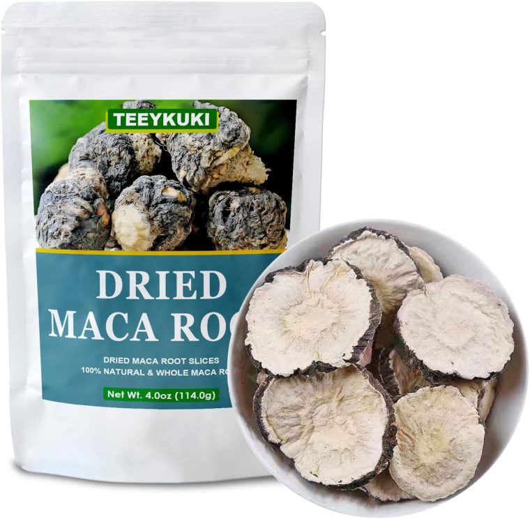 Natural Premium Black Maca Root Slices, Cut & Sifted, 4.0oz(114.0g), Premium Grade Dried Maca Root Slices, Non-GMO - Image 3