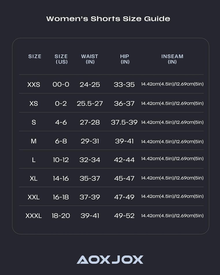 Aoxjox Impact Seamless Workout Biker Shorts for Women Hidden Scrunch Low/High Waisted Athletic Running Yoga Short 4.5"/5" - Image 6