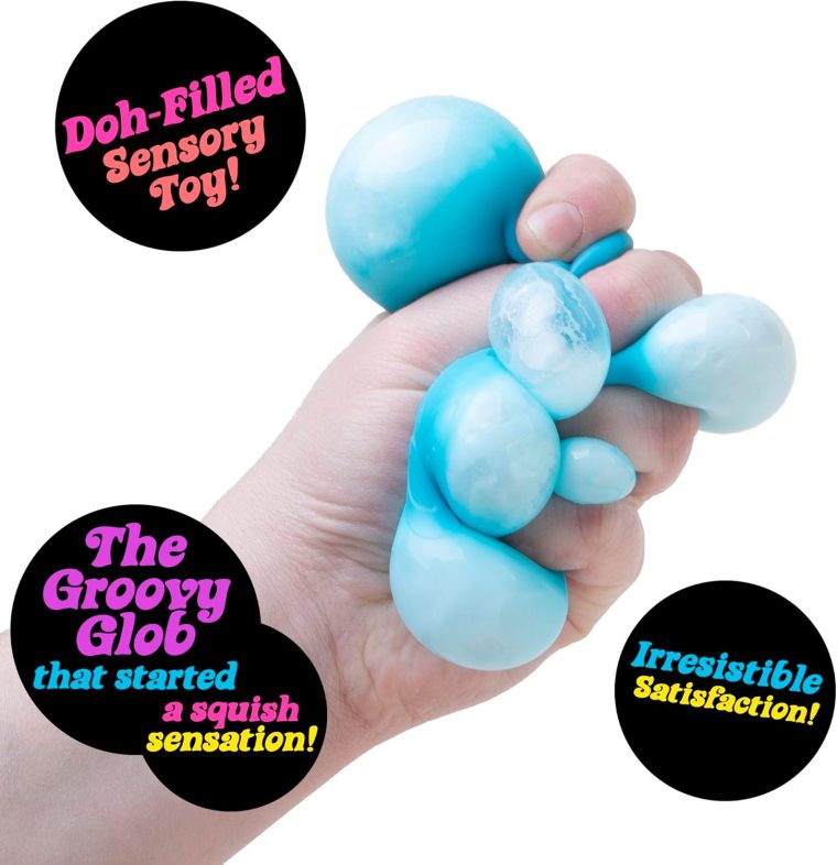 Schylling NeeDoh Original - Sensory Fidget Toy - Assorted Colors - Ages 3 to Adult , 1 Count ( Pack of 1) - Image 3