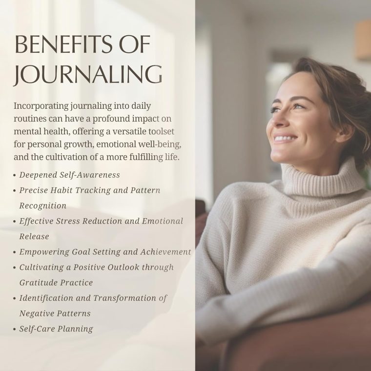 FINDING BALANCE Mental Health Journal – 6-Month Daily Journal with Prompts for Mindfulness, Self-Care & Healing – Anxiety & Depression Relief – Beige Spiral - Image 7