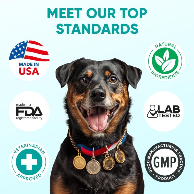 Hemp Calming Chews for Dogs - Dog Calming Chews for Anxiety Relief, Stress, Separation, Fireworks, Thunder, Travel, Vet Visits - USA Product - 120 Soft Treats with Melatonin, Chamomile, Passion Flower - Image 6