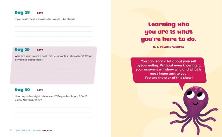 Question a Day Journal for Kids: 365 Days to Capture Memories and Express Yourself - Image 7