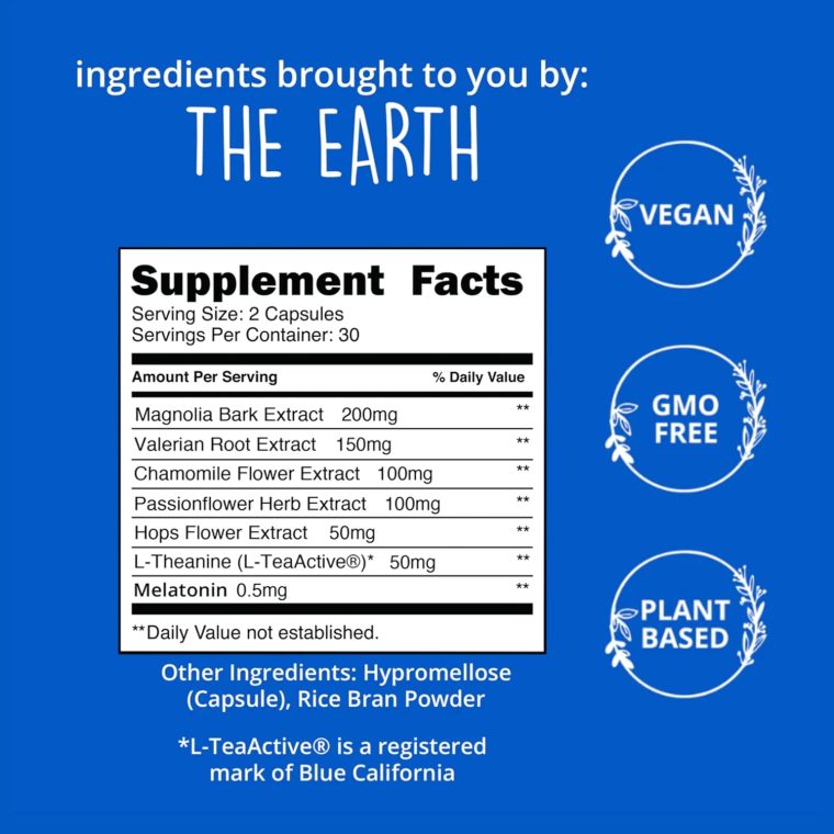 Happy Healthy Hippie Go with The Flow Menopause Support & Natural Sleep Supplement - Image 4