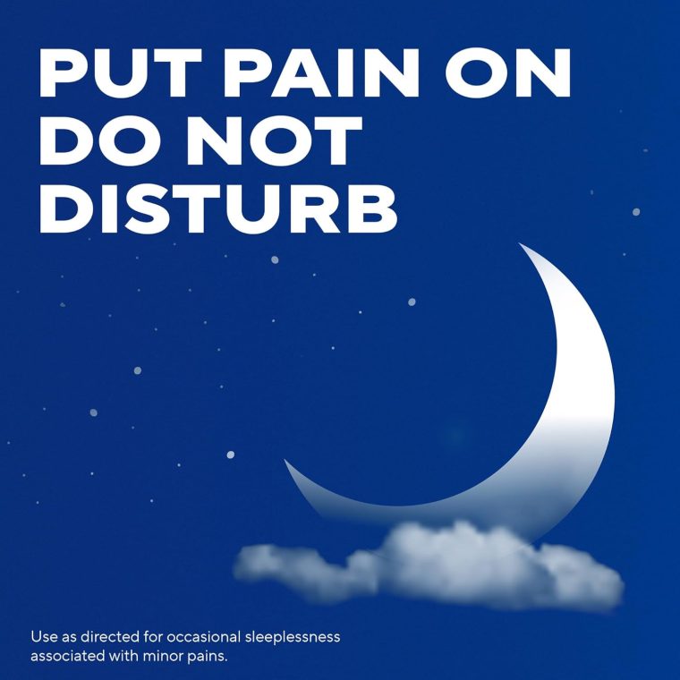 Aleve PM Sleep Aid Plus Pain Reliever Caplets, Naproxen Sodium & Diphenhydramine HCl, Nighttime, 120 Count - Image 4