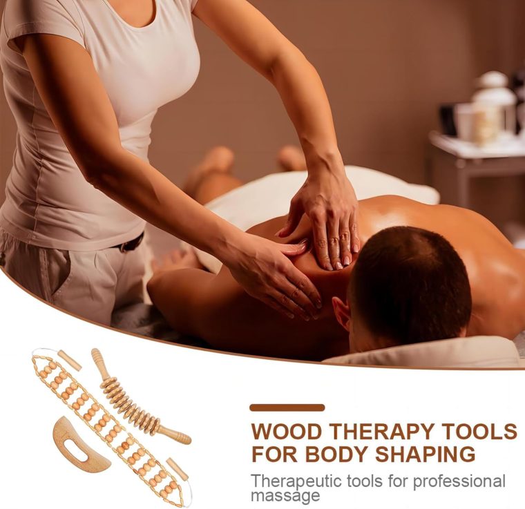 3PCS Wood Therapy Massage Tools, Lymphatic Drainage & Body Sculpting Wooden Massager, Maderoterapia Anti-Cellulite Tool for Deep Tissue Massage, Pain Relief & Muscle Recovery - Image 6