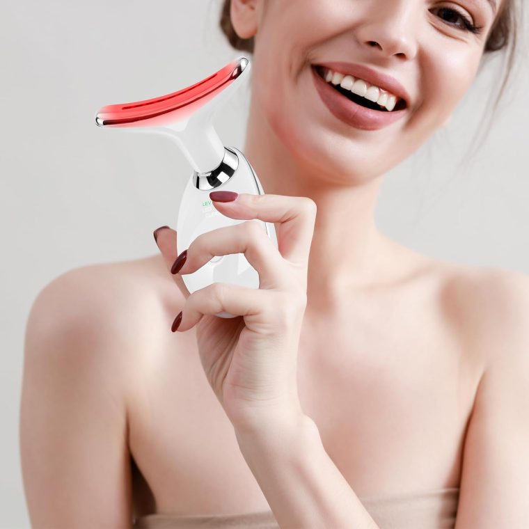 Facial Massager Red-Light-Therapy-for-Face and Neck, Face 𝖲 culpting Wand with 7 Color - Image 7