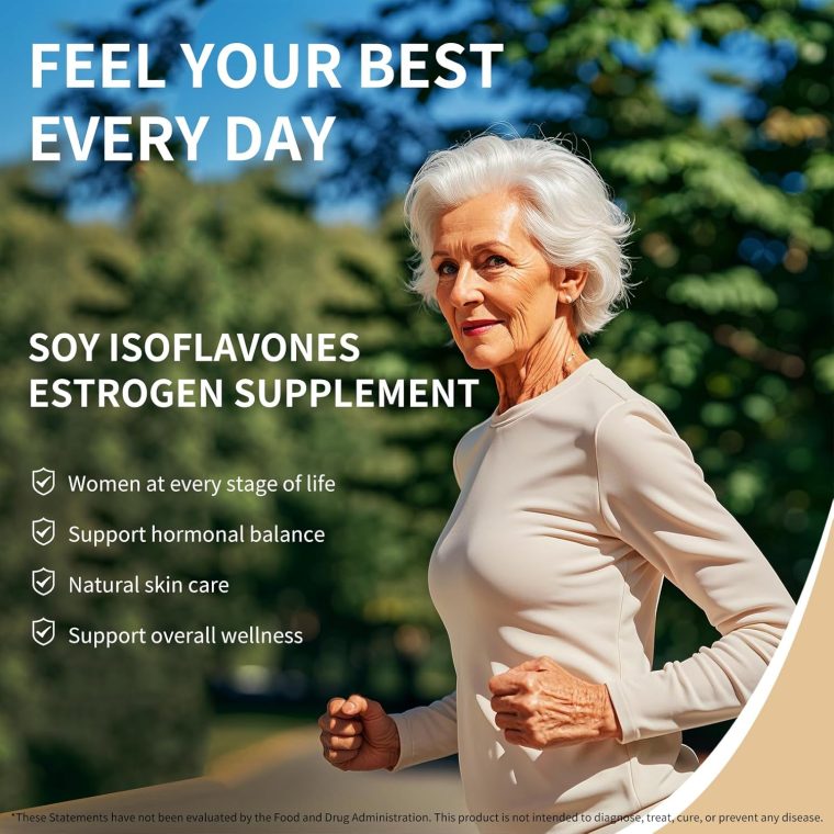 4-in-1 Women’s Health Complex | Rosehip, Pueraria & Evening Primrose with Soy Isoflavones | Menstrual Cycle, Menopause, Energy Level & Healthy Skin Support - Image 5