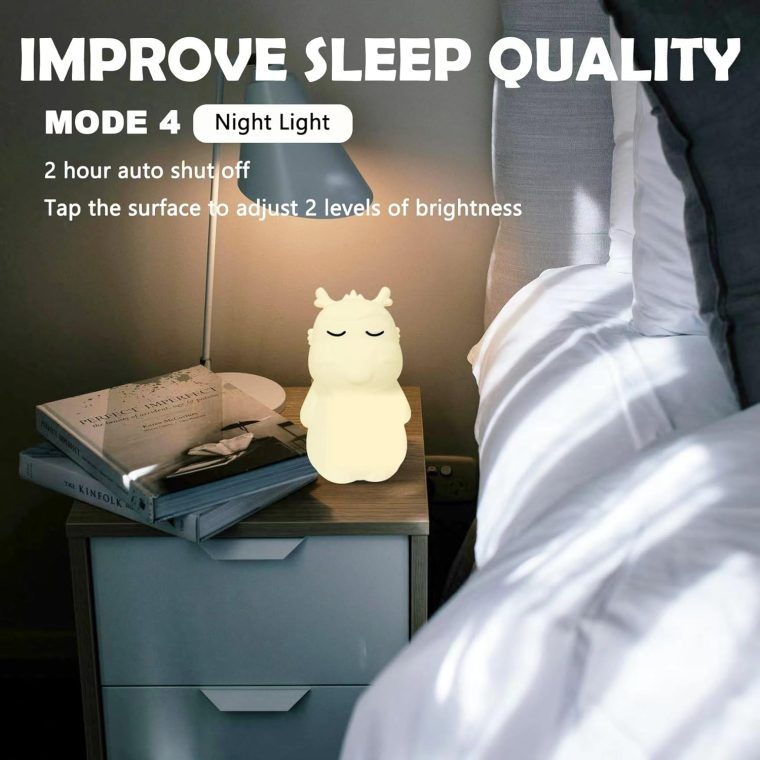 'Breathing Loong' Guided Visual Meditation Tool & Mindfulness Breathing Light for Stress, Anxiety & ADHD Relief | Sleep Aid Night Light | for All Ages, Home, School & Therapy | Ideal Mindfulness Gift - Image 5