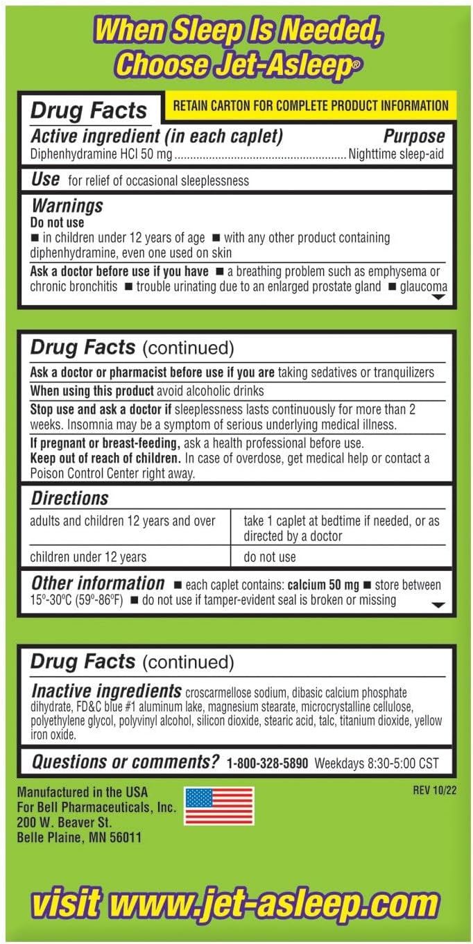 Double Strength Nighttime Sleep-Aid 100 Count - Image 6