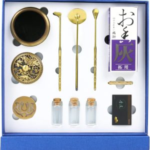 Incense Burner Kit, Charcoal Incense Burner & Incense Powder Burner for DIY Incense Making Kit, Home Fragrance Holder for Aromatherapy, Meditation, Yoga