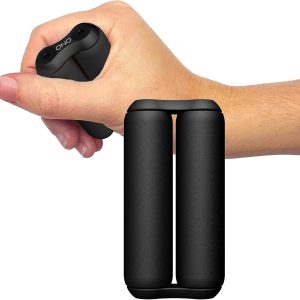 ONO Roller - Handheld Fidget Toy for Adults | Help Relieve Stress, Anxiety, Tension | Promotes Focus, Clarity | Compact, Portable Design (Junior Size/ABS Plastic, Black)
