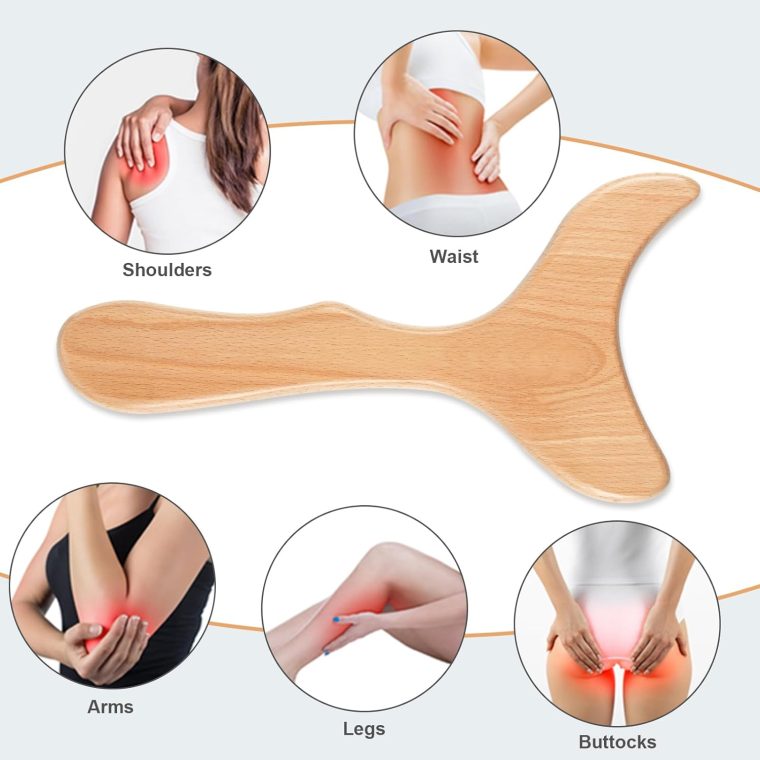 Wood Therapy Massage Tools,Wooden Lymphatic Drainage Massager, Cellulite Remover Body Sculpting Tool for Cellulite Reduction,Muscle Tension Release,Body Contouring and Shaping - Image 6