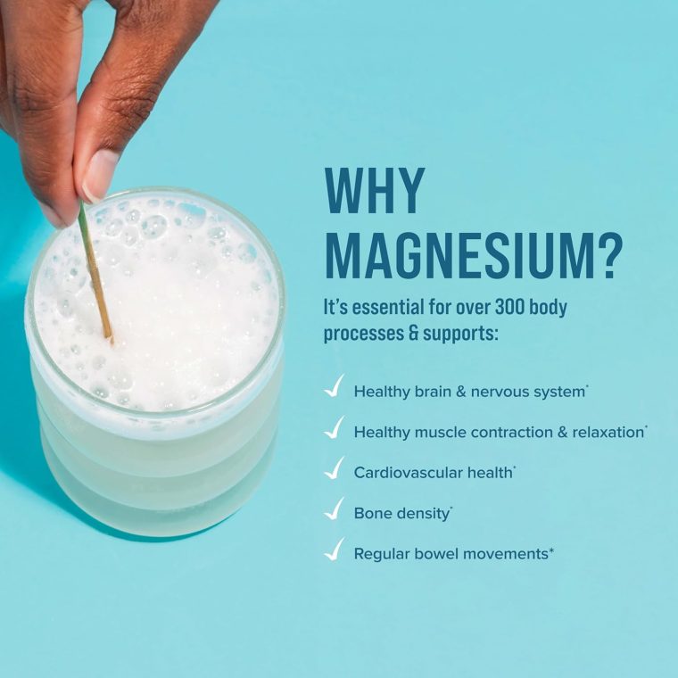 Natural Vitality Calm, Magnesium Citrate Supplement, Anti-Stress Drink Mix Powder, Gluten Free, Vegan, & Non-GMO, Raspberry Lemon, 16 oz - Image 7