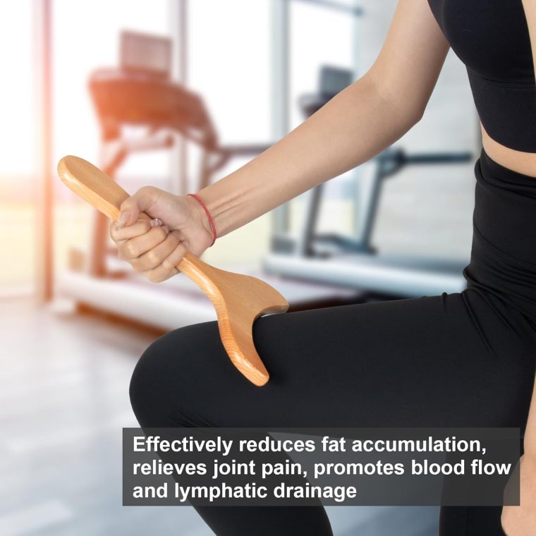 Wood Therapy Massage Tools,Wooden Lymphatic Drainage Massager, Cellulite Remover Body Sculpting Tool for Cellulite Reduction,Muscle Tension Release,Body Contouring and Shaping - Image 3