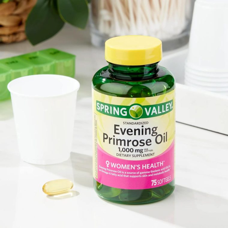 Spring Valley Evening Primrose Oil Women's Health Dietary Supplement Softgels, 1000 mg, 75 Count, Softgels, Evening Primrose Oil Capsules 1000mg Bundle with LualL's 45 Diabetes Decoded - Image 5