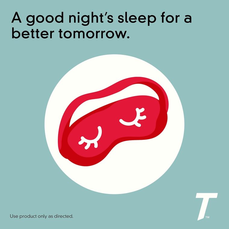 Tylenol PM Extra Strength Nighttime Pain Reliever & Sleep Aid Caplets, 500 mg Acetaminophen & 25 mg Diphenhydramine HCl, Relief for Nighttime Aches & Pains, Non-Habit Forming, 100 ct - Image 5