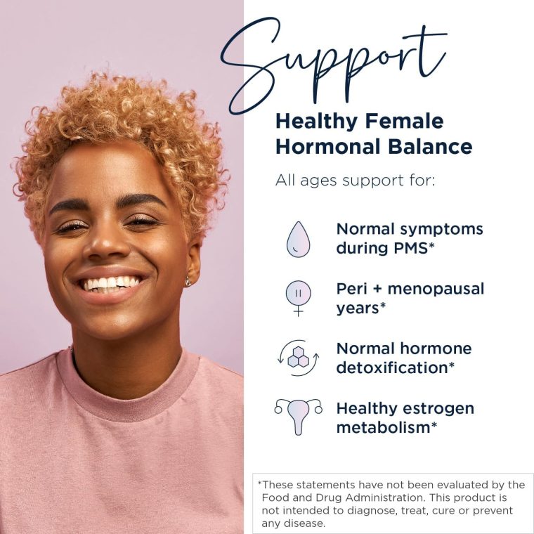 Designs for Health FemGuard + Hormone Balance for Women - DIM, Black Cohosh, Calcium D-Glucarate, EGCg Green Tea Extract & Chaste Tree Supplement for Mood Support & Estrogen Metabolism (120 Capsules) - Image 2