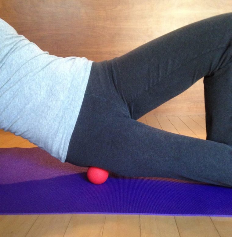 Massage Lacrosse Balls for Myofascial Release, Trigger Point Therapy, Muscle Knots, and Yoga Therapy. Set of 2 Firm Balls (Blue and Red) - Image 3